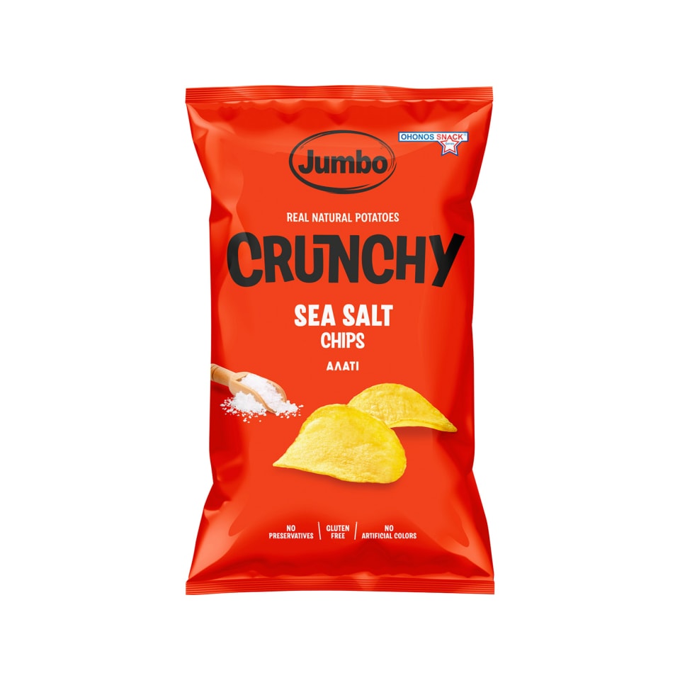 JUMBO Τσιπς Crunchy Αλάτι 150g