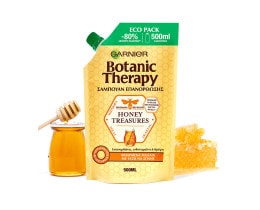 BOTANIC THERAPY | Σαμπουάν Honey Treasures Eco Pack 500ml