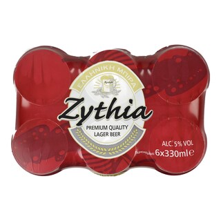 ZYTHIA | ΜΠYΡΑ ΚΟΥΤΙ 6 X 330 ML