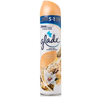 GLADE | ΑΠΟΣΜΗΤΙΚΟ ΧΩΡΟΥ SPRAY ΜΑΝΟΛΙΑ / ΒΑΝΙΛΙΑ 300 ML
