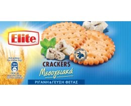 ELITE | Crackers Mediterranean Oregano & Feta Flavor 105g