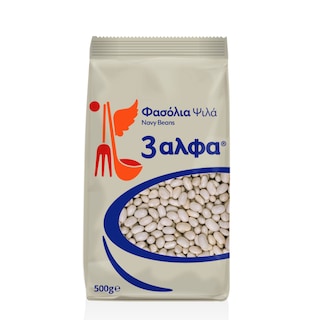 3Α | Φασόλια Ψιλά 500 gr  500 gr