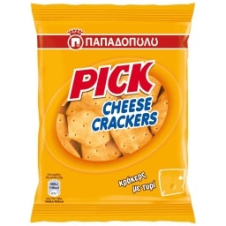 PICK CRACKERS | Κράκερς Pick Cheese Crackers 45g
