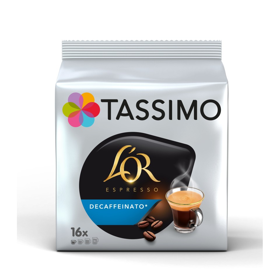 Κάψουλες Καφέ Espresso Tassimo Decaf 105.6g