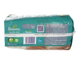 PAMPERS | ΠΑΝΕΣ BABYDRY MAXI PLUS  9  20 KGR Νο 4 PLUS 24 T