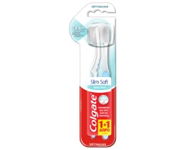 COLGATE | Οδοντόβουρτσα Slim Soft Ultra Compact 2 Τεμάχια 1+1 Δώρο