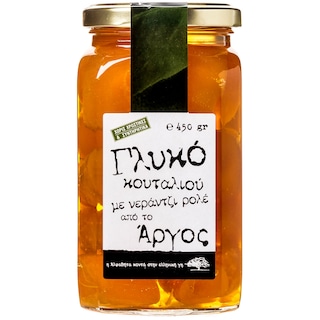 ΑΒ ΚΟΝΤΑ ΣΤΗΝ ΕΛΛΗΝΙΚΗ ΓΗ | Γλυκό Κουταλιού Νεράτζι Ρολέ Άργους 450g