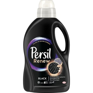 PERSIL | BLACK | Yγρό Πλυντηρίου Ρούχων Σκούρα Renew Black 24 Μεζούρες