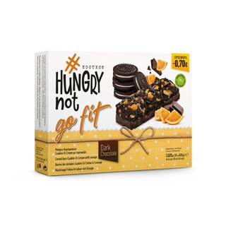 HUNGRYNOT | Μπάρες Δημητριακών Cookies & Cream Πορτοκάλι 5x25g Έκπτωση 0.70Ε