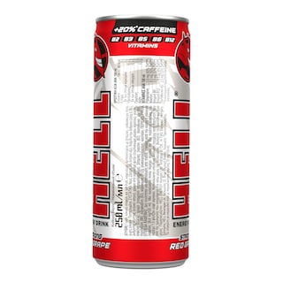 HELL | Ενεργειακό Ποτό Strong Red Grape Κουτί 250ml