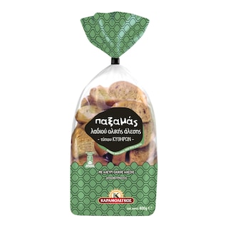 ΚΑΡΑΜΟΛΕΓΚΟΣ | Παξαμάς Λαδιού Ολικής Άλεσης 400g