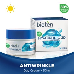 BIOTEN | Κρέμα Προσώπου Ημέρας Αντιρυτιδική Hyaluronic 3D 50ml