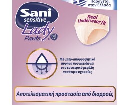 SANI | Εσώρουχα Ακράτειας Lady Discreet Pants Large No3 12 Τεμ.