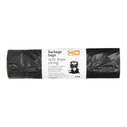 365 | Σακούλες Απορριμάτων Κορδόνι 53x78cm 10 Τεμάχια