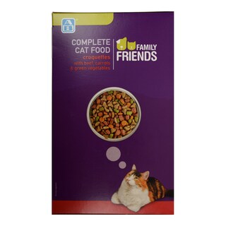 FAMILY FRIENDS | ΞΗΡΑ ΤΡΟΦΗ ΓΑΤΑΣ ΒΟΔΙΝΟ,ΚΑΡΟΤΑ ΚΑΙ ΠΡΑΣΙΝΑ ΛΑΧΑΝΙΚΑ 400 GR