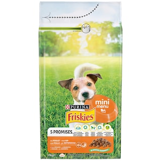 FRISKIES | Σκυλοτροφή Mini Menu Κοτόπουλο & Λαχανικά 1.5 Kg
