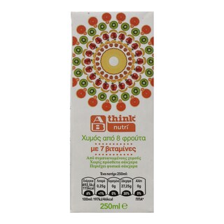 ΑΒ THINK NUTRI | Χυμός Φυσικός Multivitamin 250ml