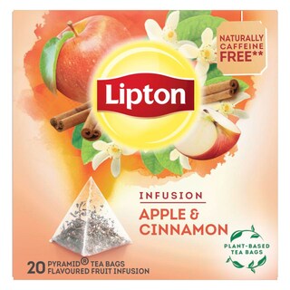 LIPTON | Αφέψημα Μήλο Κανέλα 20x2g