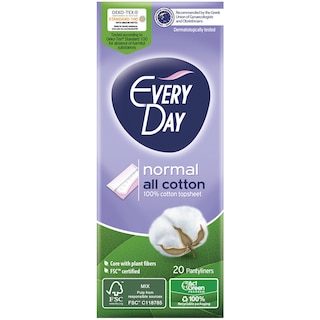 EVERY DAY | ΣΕΡΒΙΕΤΑΚΙΑ NORMAL ALL COTTON 20 ΤΕΜ