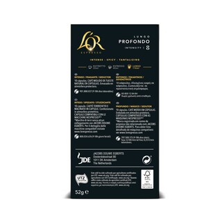 LOR | Κάψουλες Καφέ Espresso Lungo Profondo 10x5.2g