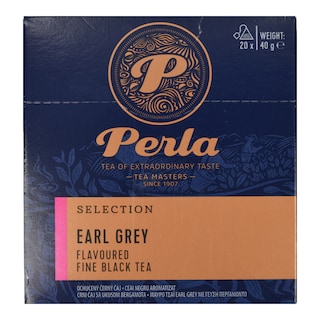 PERLA BEVERAGES | Τσάι Μαύρο Earl Grey Περγαμόντο 20x2g