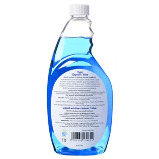 ΑΒ | Καθαριστικό Τζαμιών Blue Ανταλλακτικό 750ml+250ml Δώρο