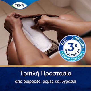 TENA | Σερβιετάκια Ελαφράς Ακράτειας Lights Long 20 Τεμάχια