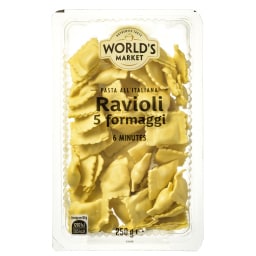 WORLD'S MARKET | Ραβιόλια Γεμιστά με 5 Τυριά 250g