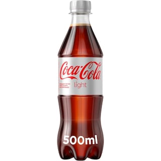 COCA COLA | LIGHT | Soft Drink Cola Bottle 500ml