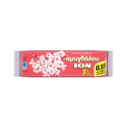 ΙΟΝ | Σοκολάτα Γάλακτος Αμυγδάλου 3x70gr Έκπτωση 0.18Ε