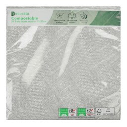 DECORATA | DECORATA Χ/ΤΕΣ ΠΛΕΞΗ ΓΚΡΙ 33X33 20T