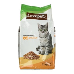 LOVEPET | Γατοτροφή Πουλερικά 2kg