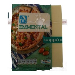 ΑΒ | EMMENTAL ΚΟΜΜΑΤΙ 250 GR