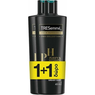 TRESEMME | Σαμπουάν Purify Hydrate Λιπαρά Μαλλιά 400ml 1+1 Δώρο