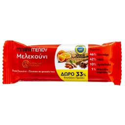 Μπάρα Μελιού Αμύγδαλο & Πορτοκάλι 40g