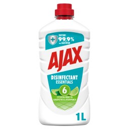 AJAX | Υγρό Καθαρισμού Απολυμαντικό Essentials Λεμόνι 1lt