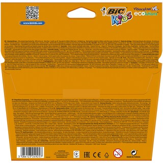 BIC | Μαρκαδόροι Ζωγραφικής Kids Visacolor XL Διάφορα Χρώματα 12 Τεμάχια