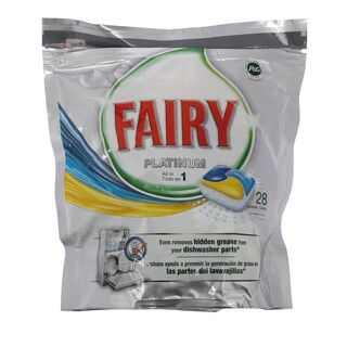 FAIRY | PLATINUM | ΤΑΜΠΛΕΤΕΣ ΠΛΥΝΤΗΡΙΟΥ ΠΙΑΤΩΝ ΛΕΜΟΝΙ 28 ΤΕΜ