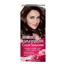 COLOR SENSATION | Βαφή Μαλλιών Σετ 4.0 Καστανό 60ml