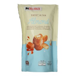 DLL | ΑΜΥΓΔΑΛΑ ΜΕ ΚΑΡΑΜΕΛΑ ΚΑΙ ΘΑΛΑΣΣΙΝΟ ΑΛΑΤΙ  100 GR