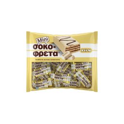 ΙΟΝ | Γκοφρέτα Λευκής Σοκολάτας Mini Σακούλα 210gr