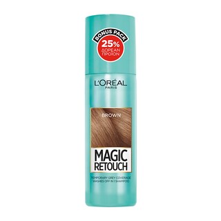 MAGIC RETOUCH | LOREAL MAGIC RETOUCH BROWN 75+25ML Magic Retouch Brown 75ml + 25% Δώρο