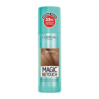 MAGIC RETOUCH | LOREAL MAGIC RETOUCH BROWN 75+25ML Magic Retouch Brown 75ml + 25% Δώρο