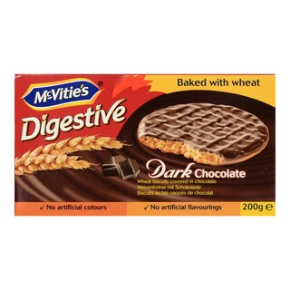 MC VITIES | DIGESTIVE | ΜΠΙΣΚΟΤΑ DARK CHOCOLATE 200 GR