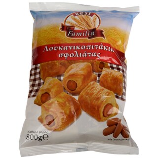 ZEST | ΛΟΥΚΑΝΙΚΟΠΙΤΑΚΙΑ ΚΑΤΕΨΥΓΜΕΝΑ 800 GR