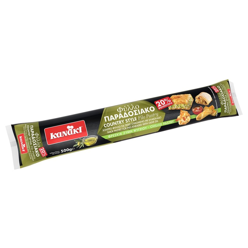 KANAKI Φρέσκο Φύλλο Παραδοσιακό Country Style 500g Έκπτωση 20%