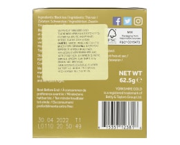YORKSHIRE | Τσάι Μαύρο Gold 62.5gr