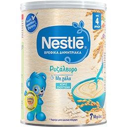 NESTLE | Βρεφική Κρέμα Δημητριακών Ρυζάλευρο Βανίλια 350gr