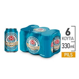 Μπύρα Pilsner Κουτί 6x330ml