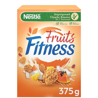 FITNESS | Δημητριακά Ολικής Άλεσης Με Φρούτα 375gr